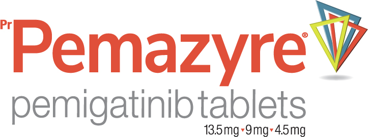 Pemazyre (pemigatinib) tablets logo